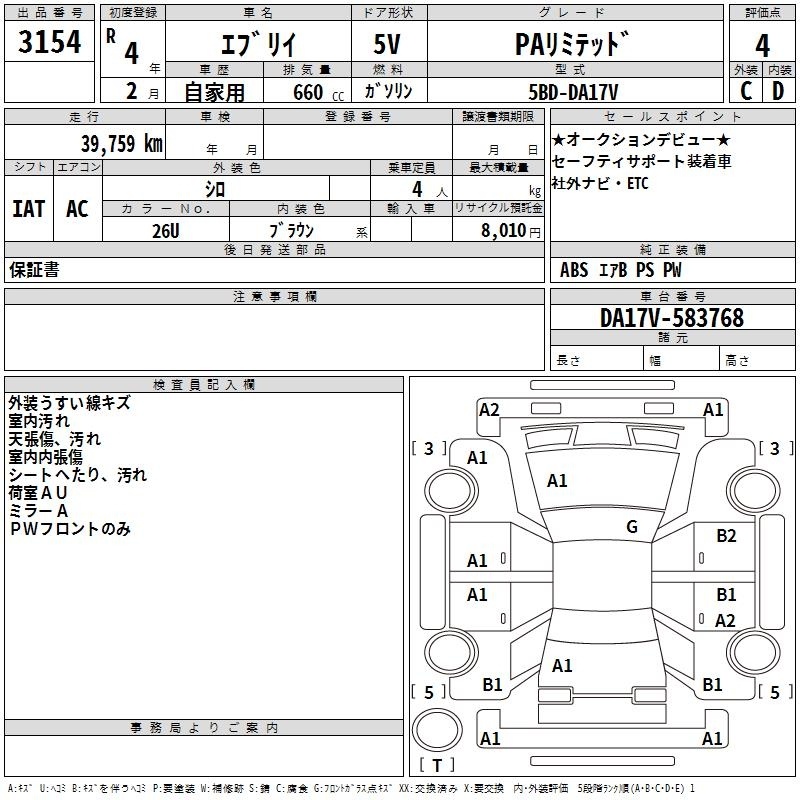 SUZUKI EVERY