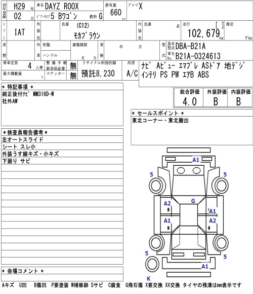 NISSAN DAYZ ROOX