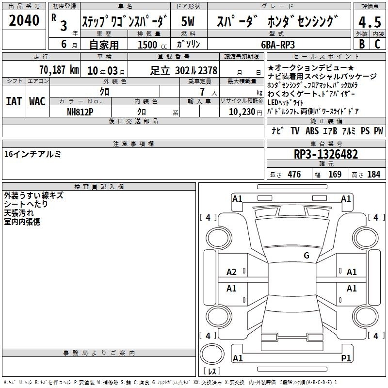 HONDA STEPWGN