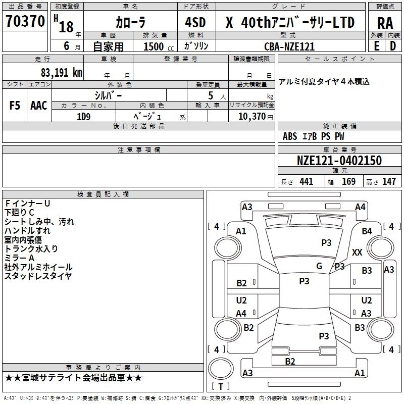 TOYOTA COROLLA