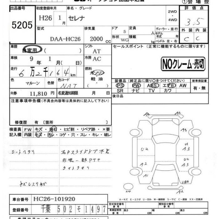 NISSAN SERENA