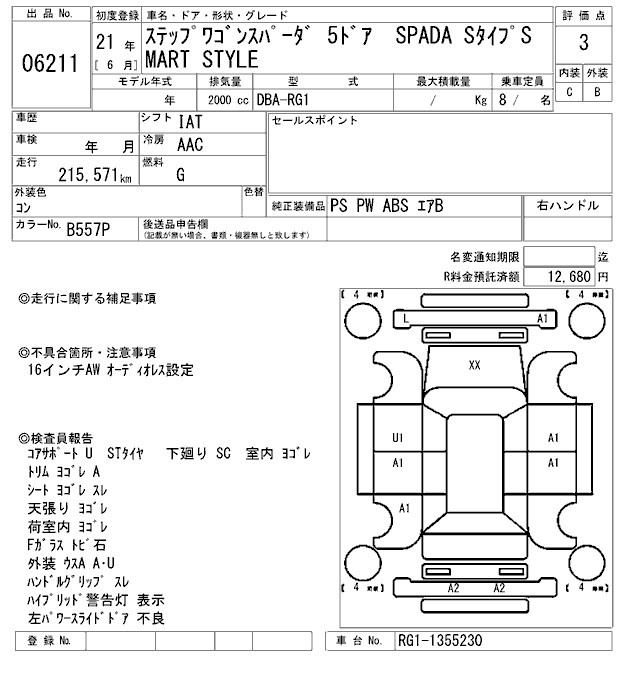 HONDA STEPWGN