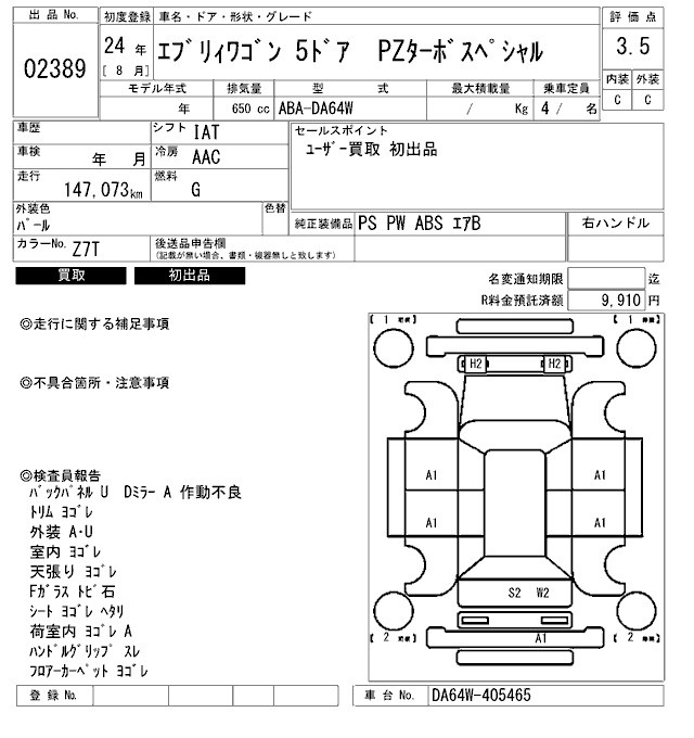 SUZUKI EVERY