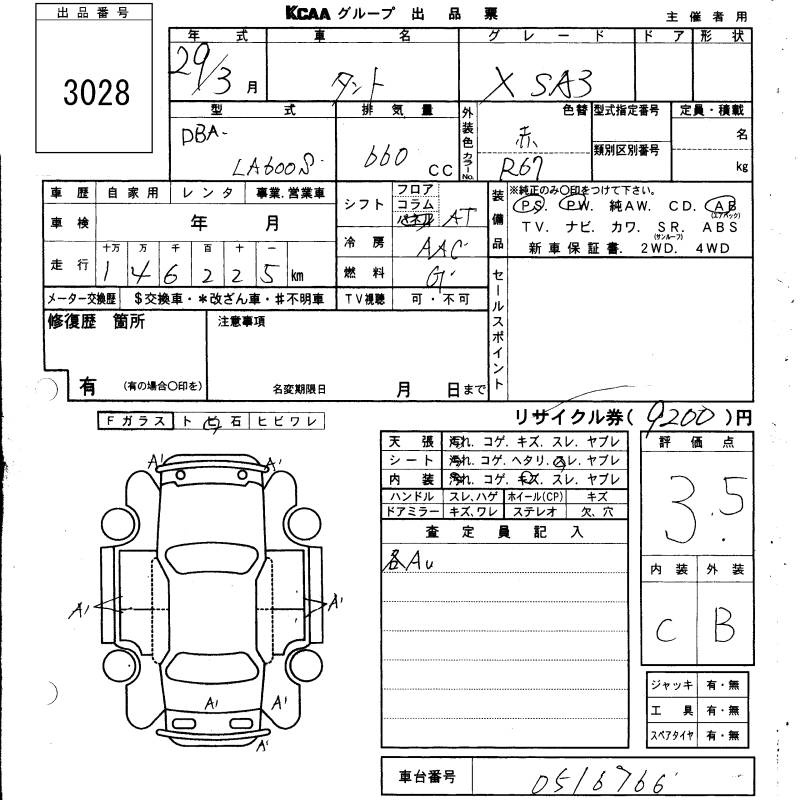 DAIHATSU TANTO