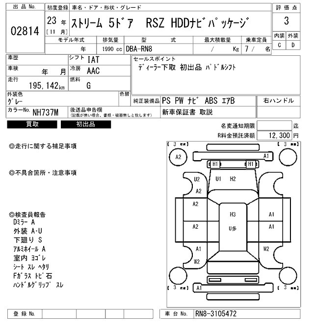 HONDA STREAM