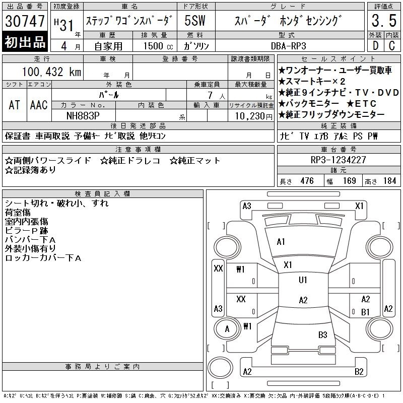 HONDA STEPWGN