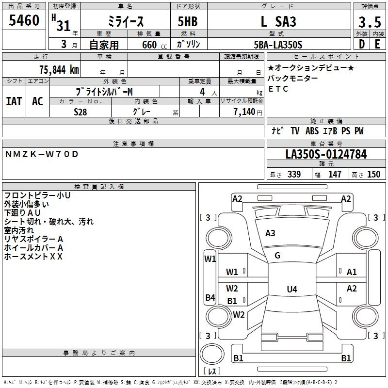 DAIHATSU MIRA E:S