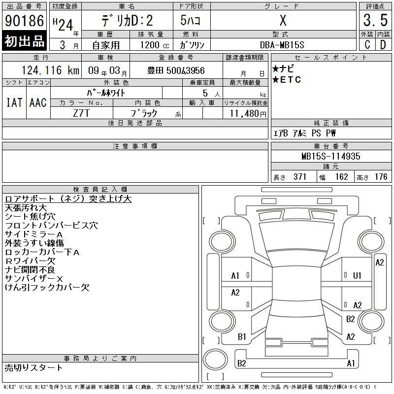 MITSUBISHI DELICA D:2