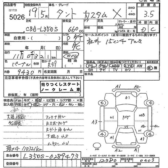 DAIHATSU TANTO
