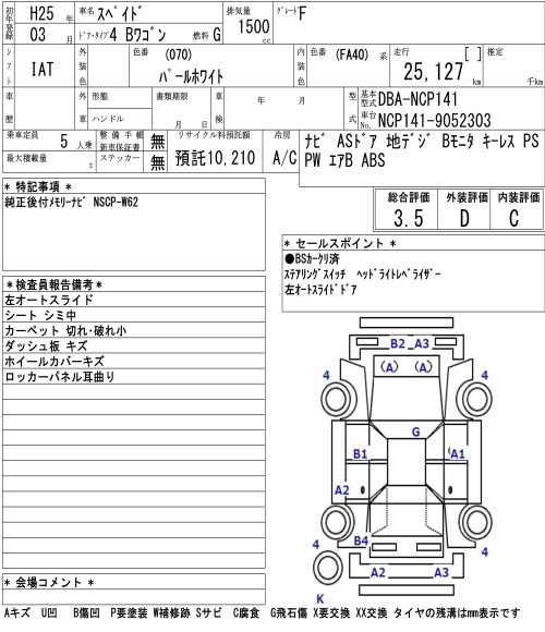 TOYOTA SPADE
