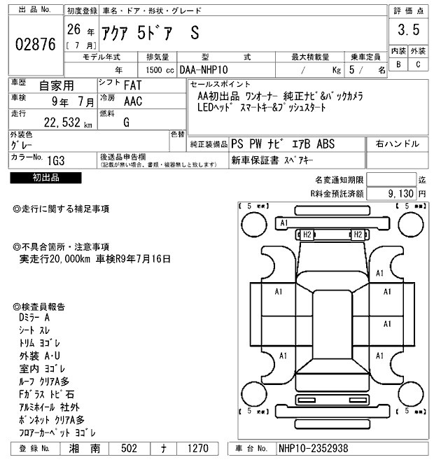 TOYOTA AQUA
