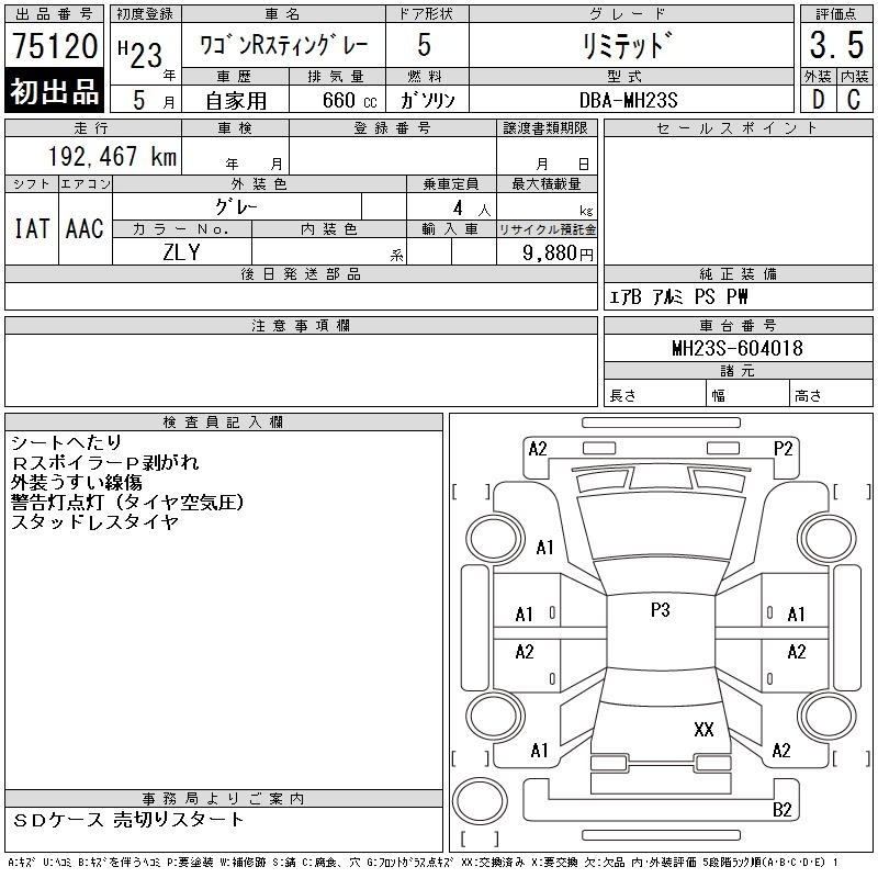 SUZUKI WAGON R
