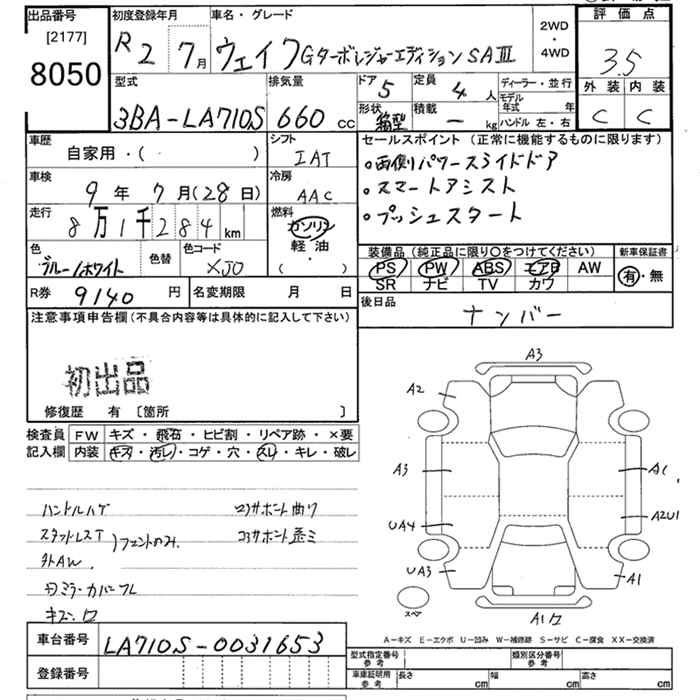 DAIHATSU WAKE