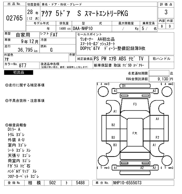 TOYOTA AQUA