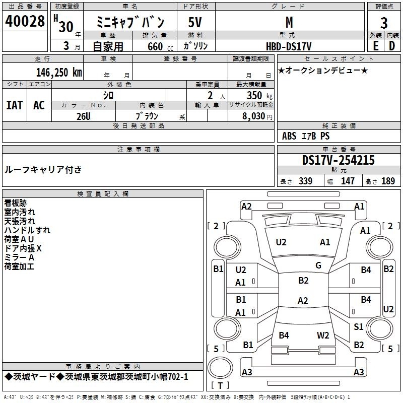 MITSUBISHI MINICAB