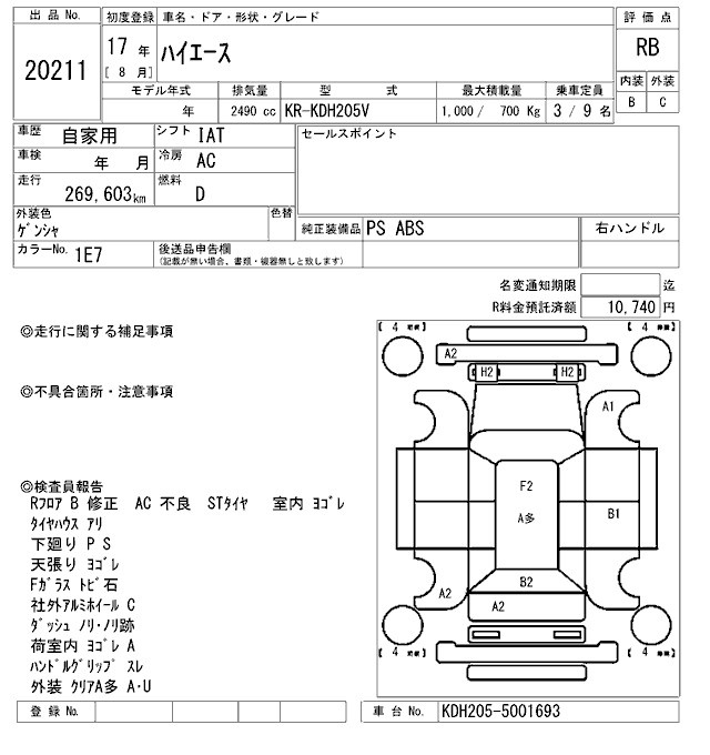 TOYOTA REGIUS ACE