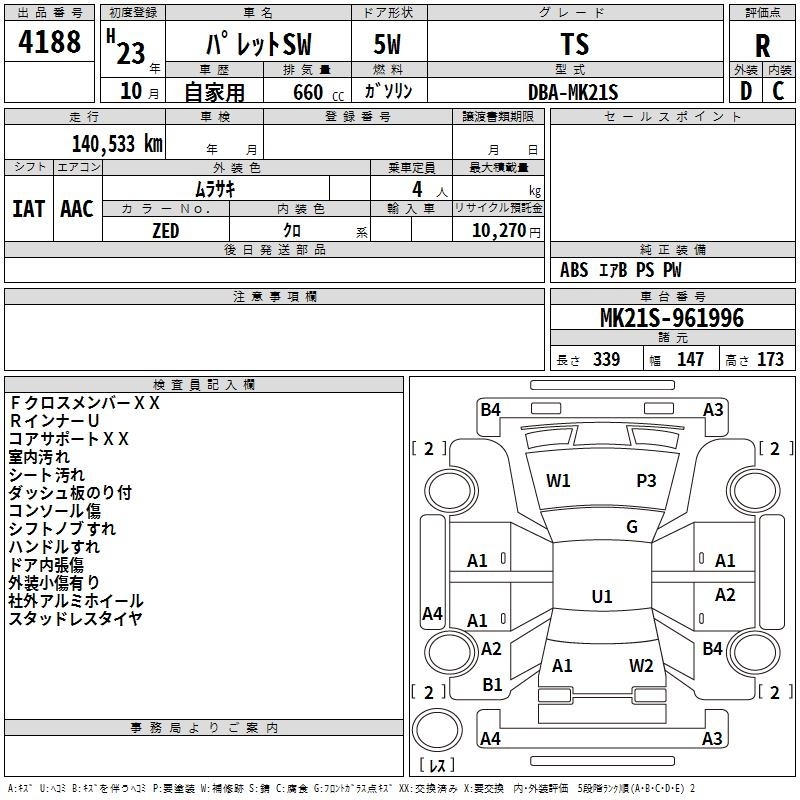 SUZUKI PALETTE