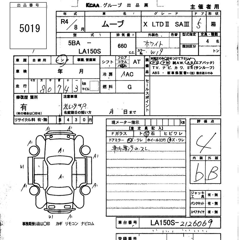 DAIHATSU MOVE