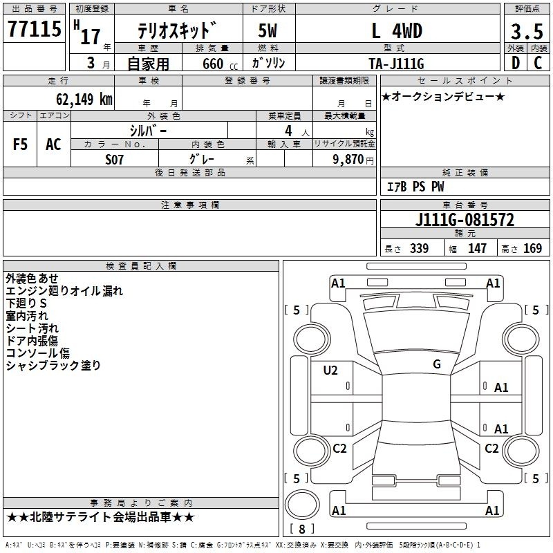 DAIHATSU TERIOS KID