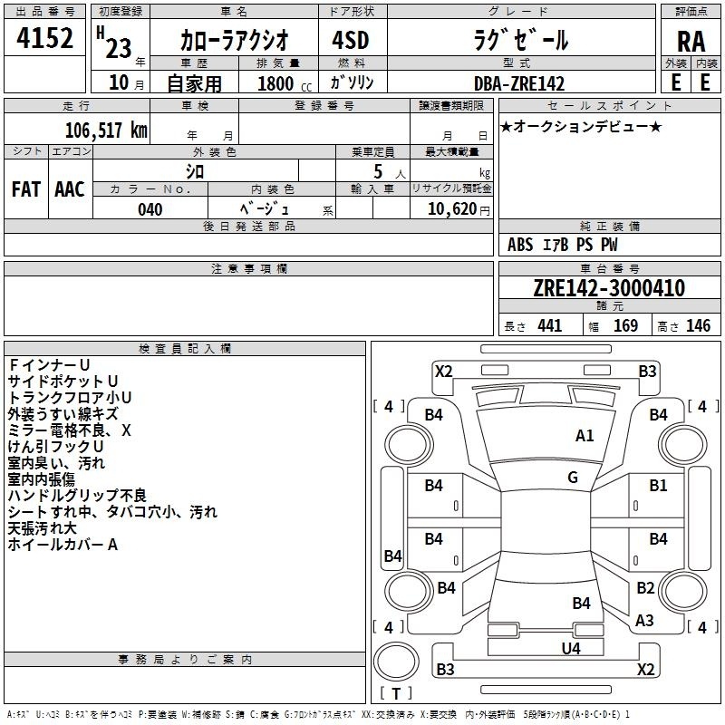 TOYOTA COROLLA AXIO