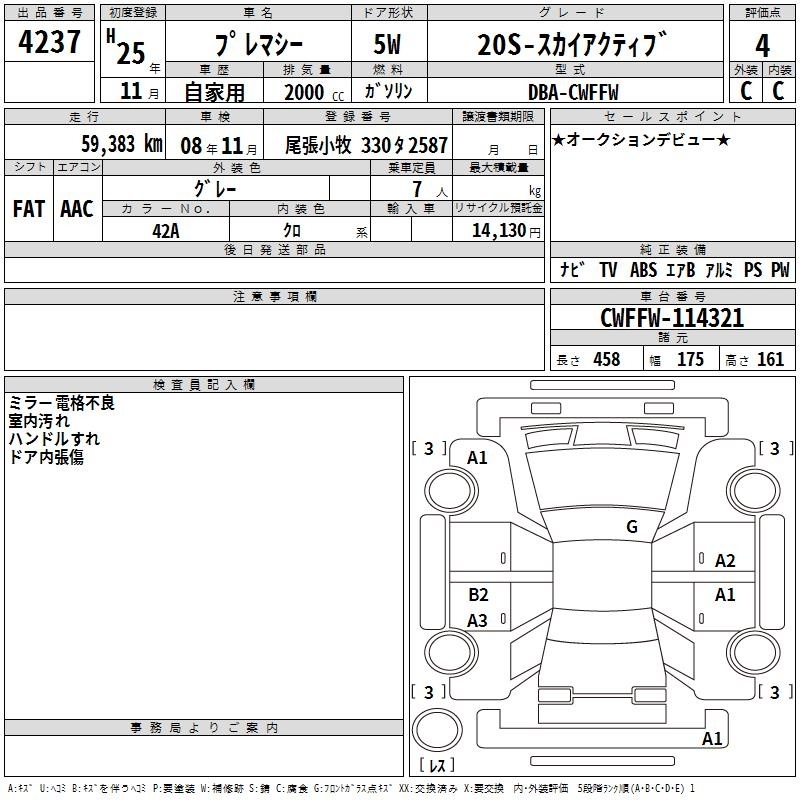 MAZDA PREMACY