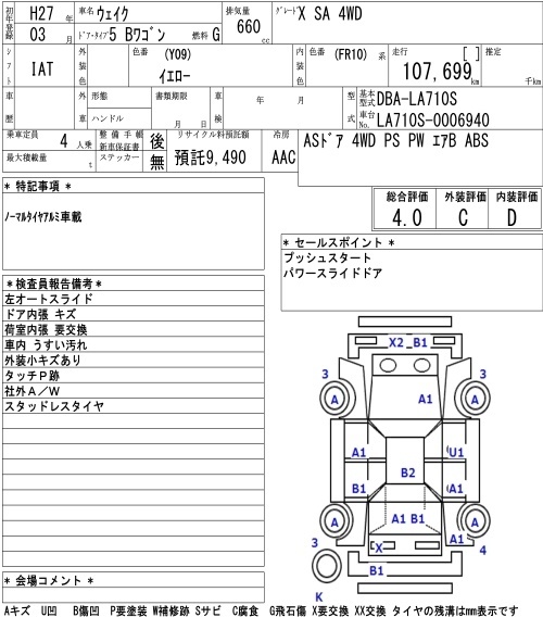 DAIHATSU WAKE