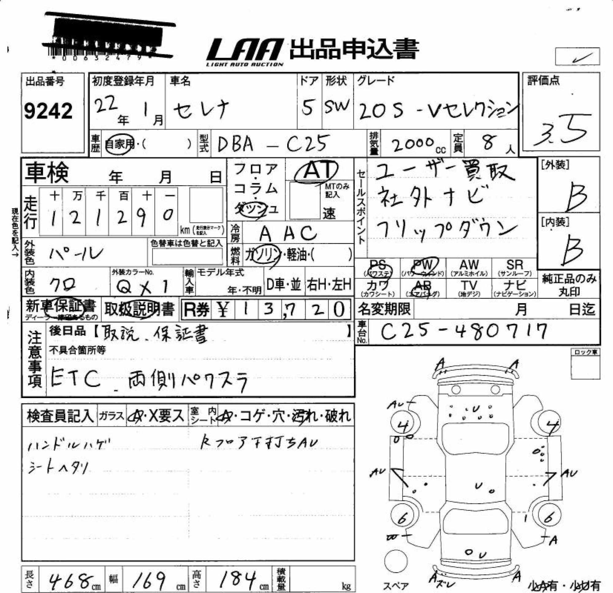 NISSAN SERENA