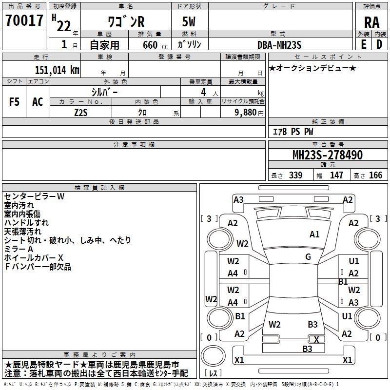 SUZUKI WAGON R