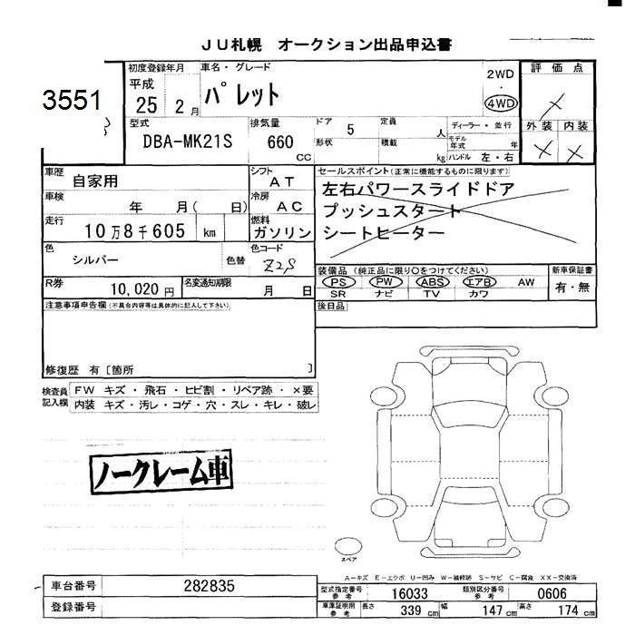 SUZUKI PALETTE