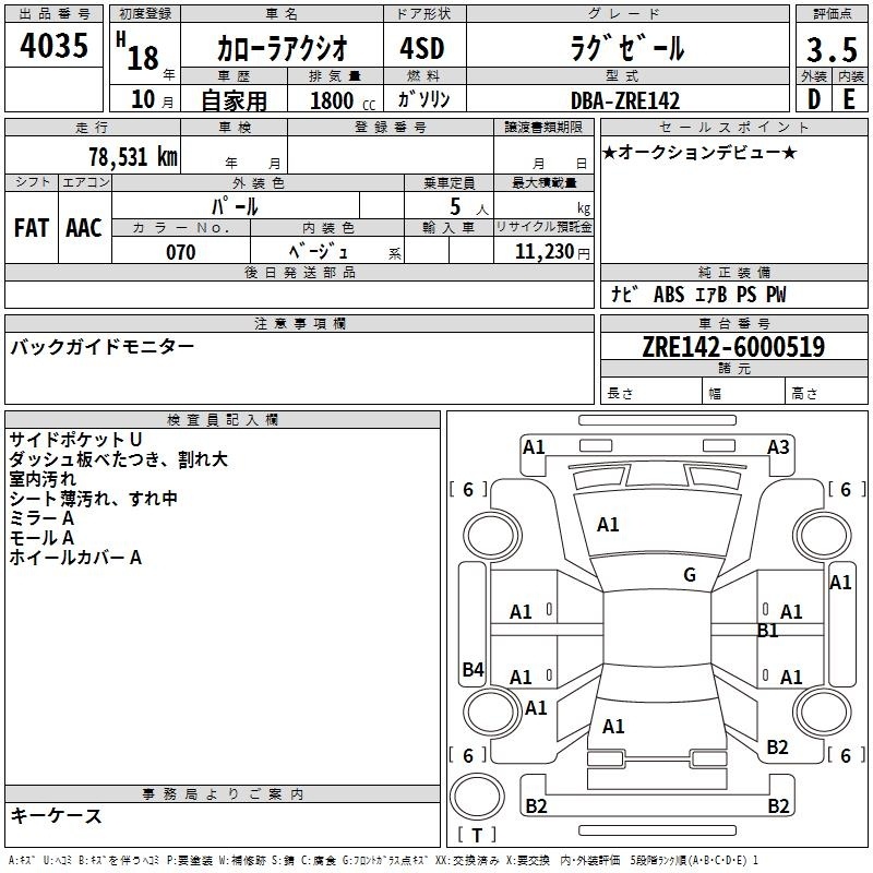 TOYOTA COROLLA AXIO
