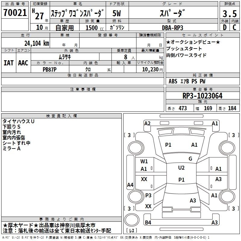 HONDA STEPWGN