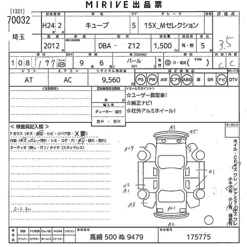 NISSAN CUBE