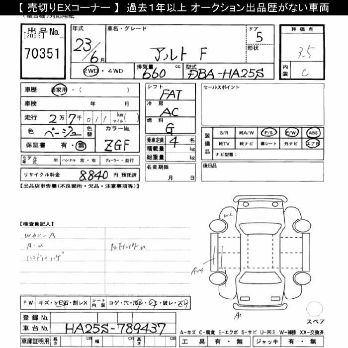SUZUKI ALTO
