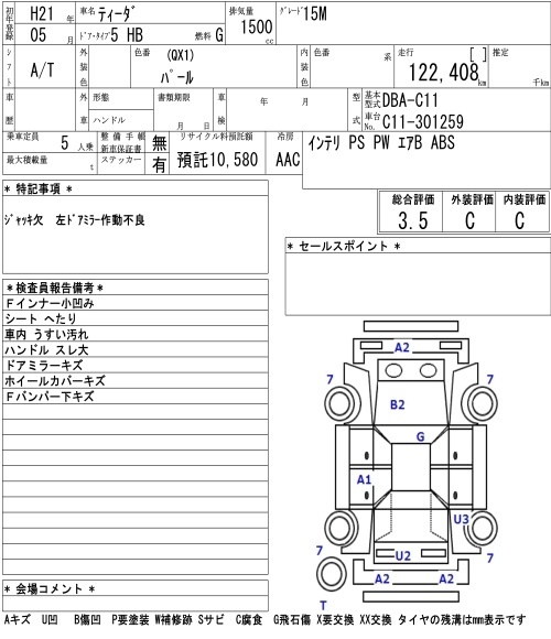 NISSAN TIIDA