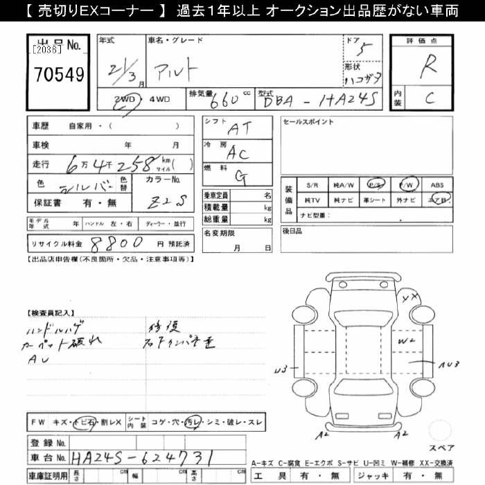 SUZUKI ALTO