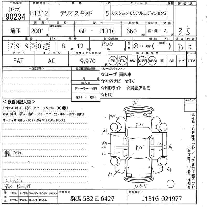 DAIHATSU TERIOS KID