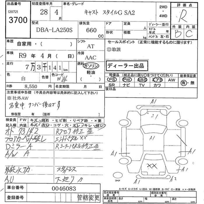 DAIHATSU CAST