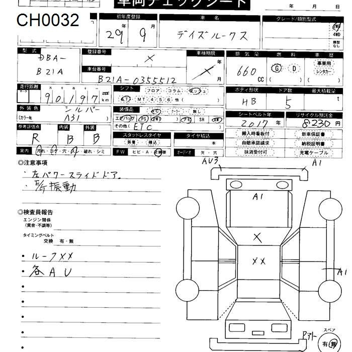NISSAN DAYZ ROOX