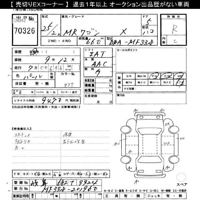 SUZUKI MR WAGON