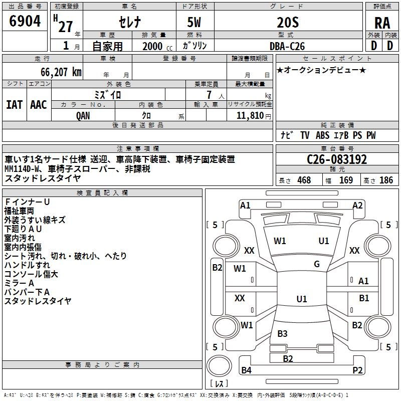 NISSAN SERENA