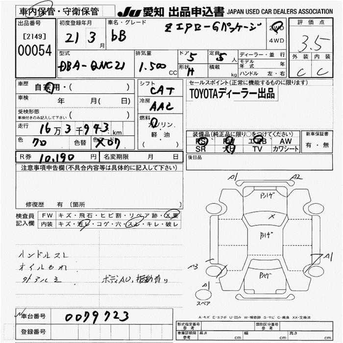 TOYOTA BB
