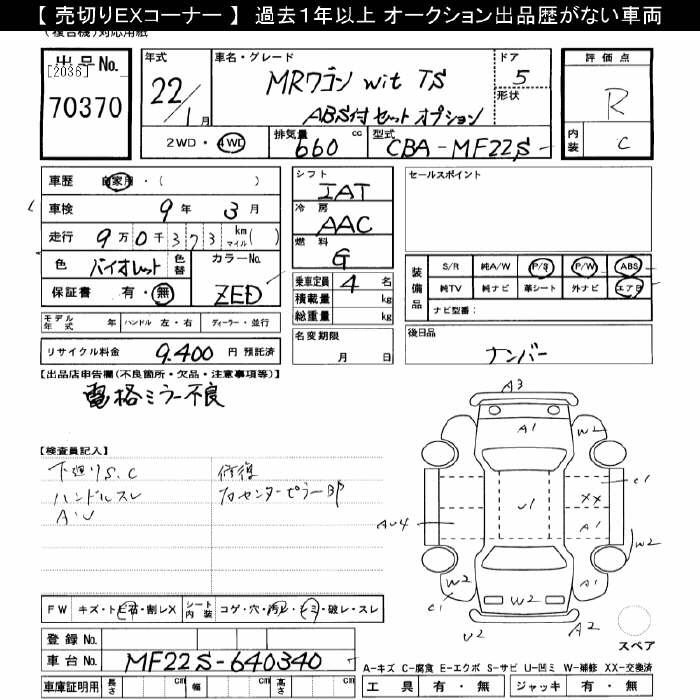 SUZUKI MR WAGON