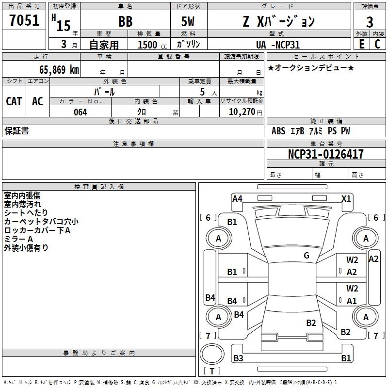 TOYOTA BB