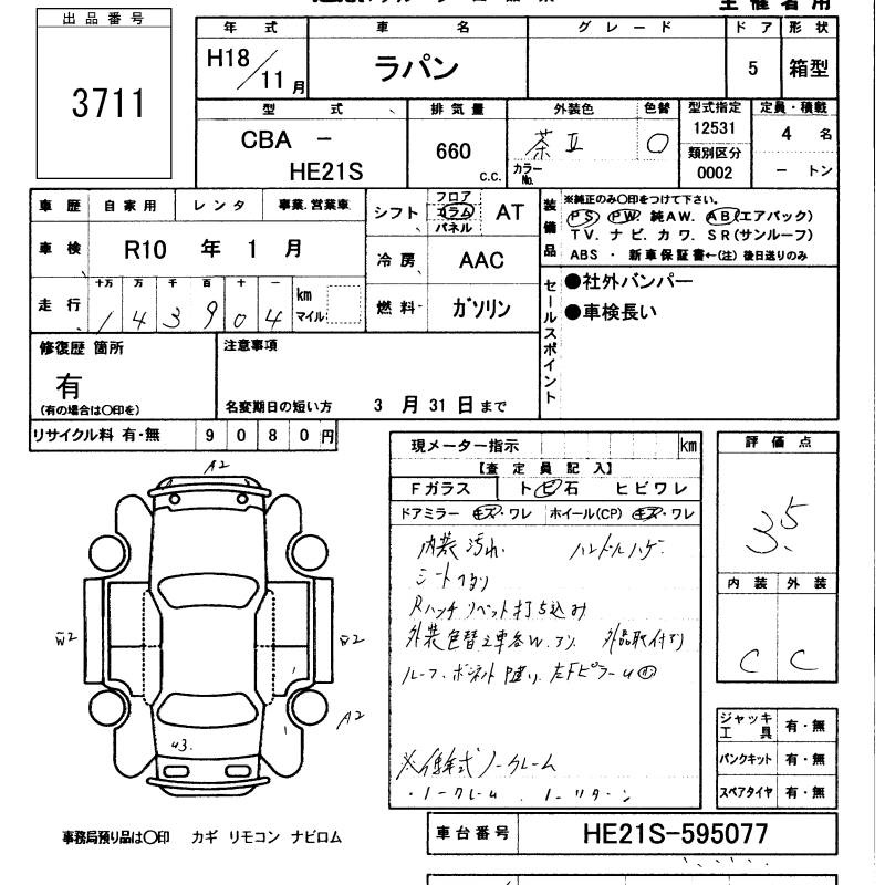 SUZUKI ALTO LAPIN