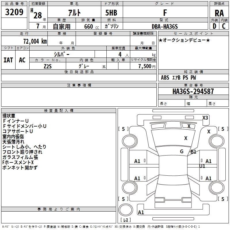 SUZUKI ALTO
