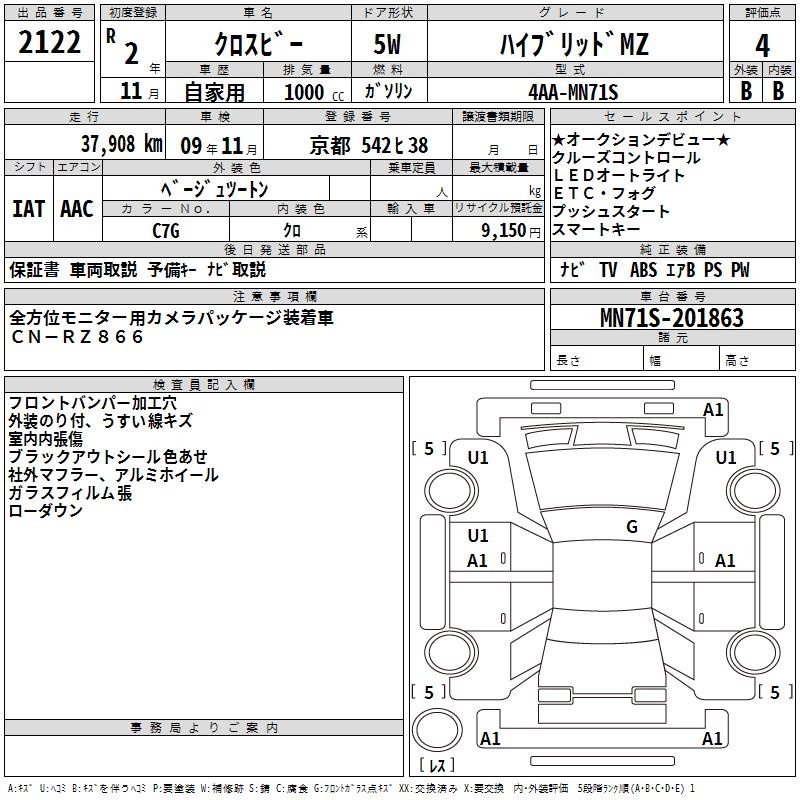 SUZUKI XBEE