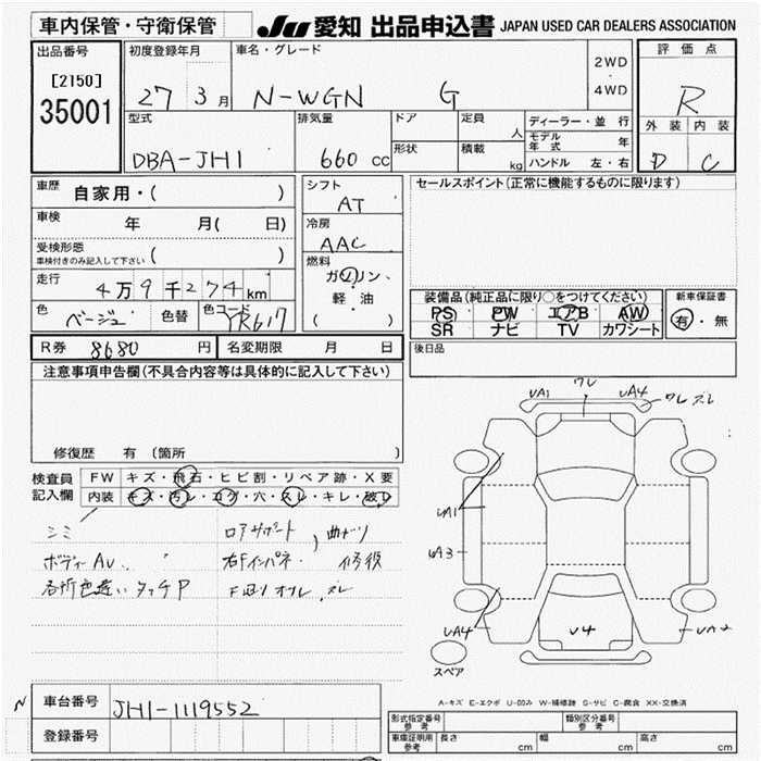 HONDA N-WGN