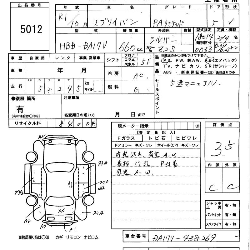 SUZUKI EVERY