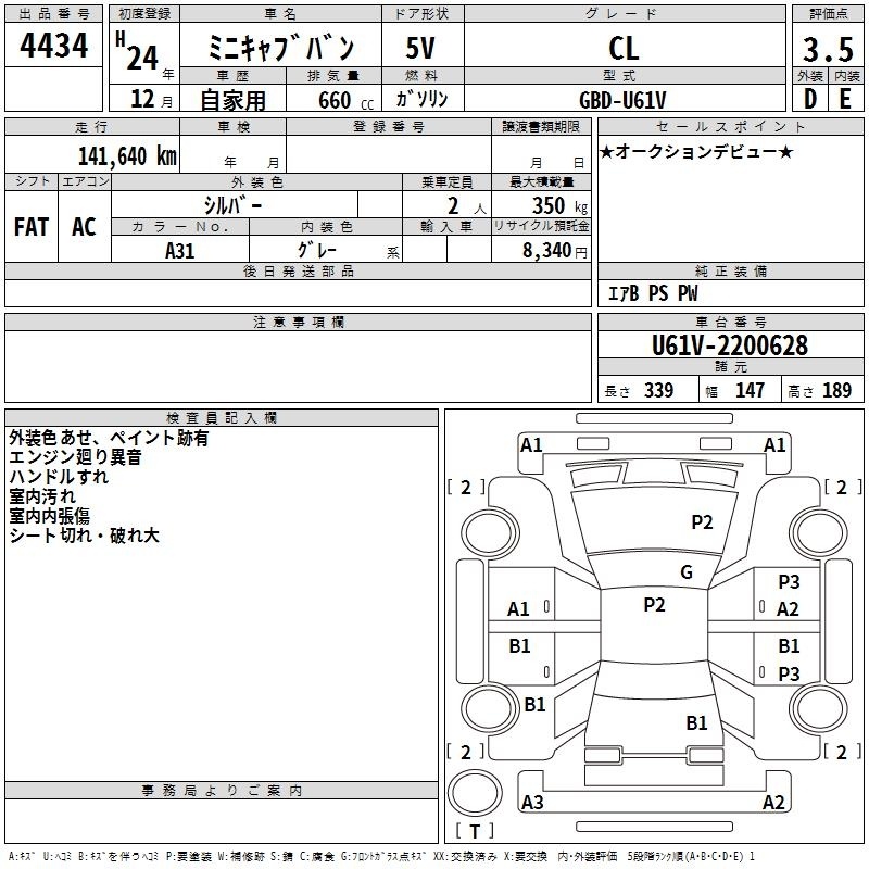 MITSUBISHI MINICAB