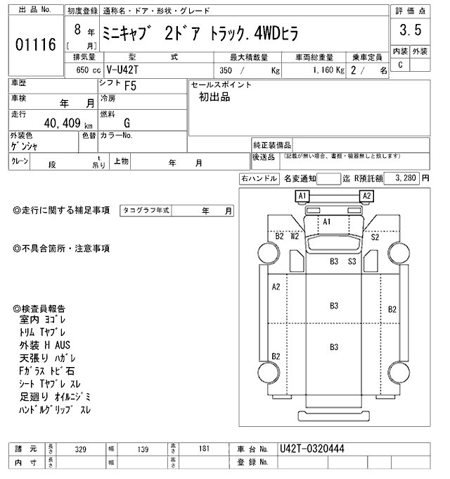 MITSUBISHI MINICAB